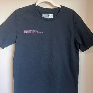 Dutch Bros Black T-Shirt with Pink Text